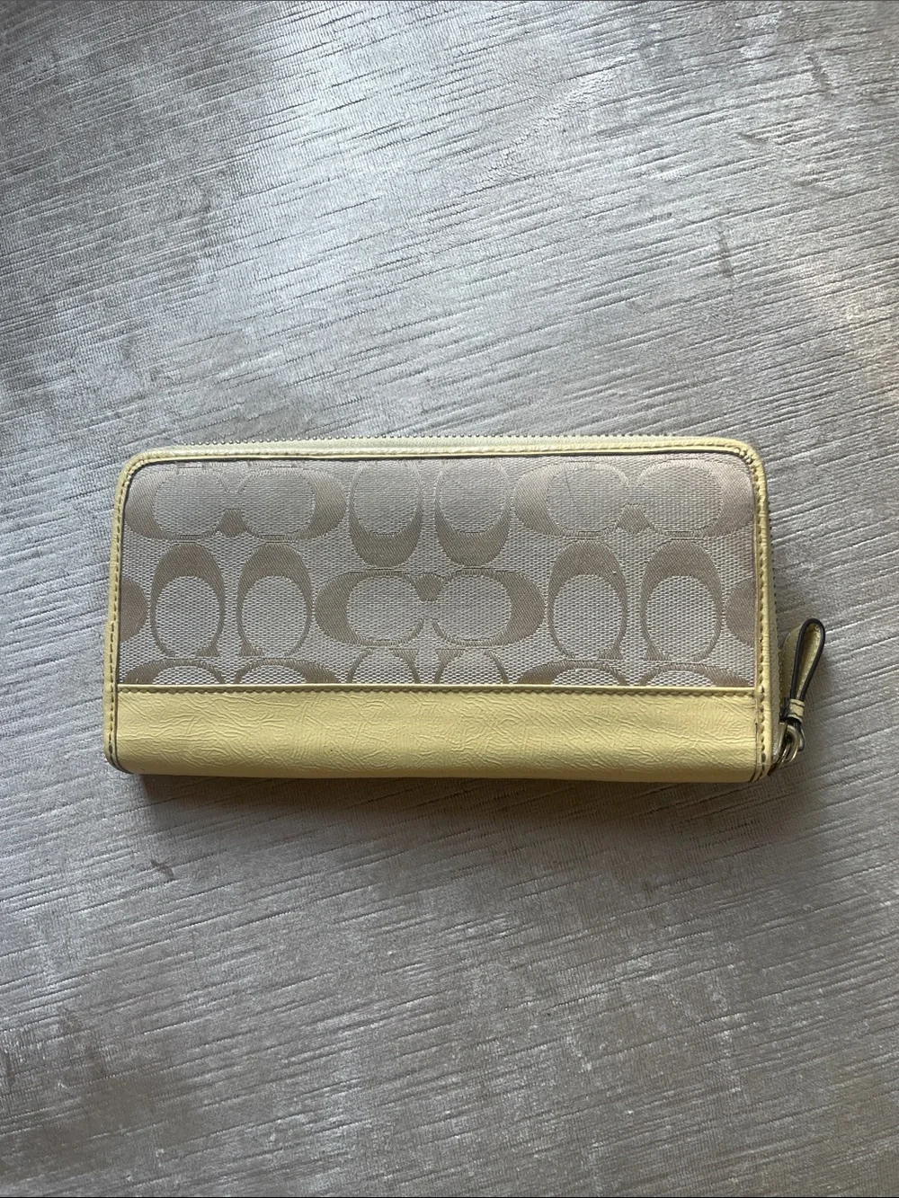 Coach signature canvas