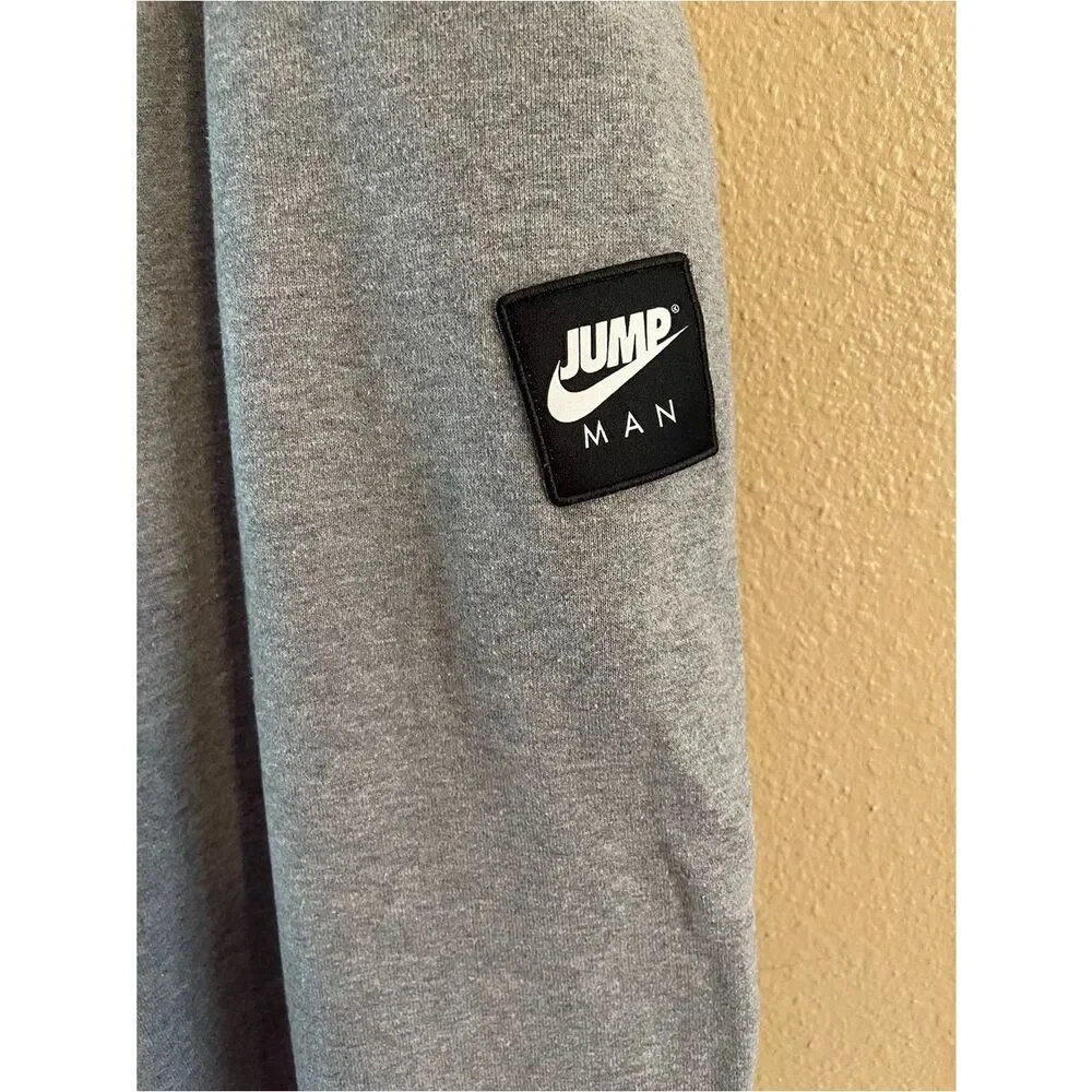 JUMP MAN Air Jordan Nike Gray Drawstring Men’s Jogger Sweatpants XL
