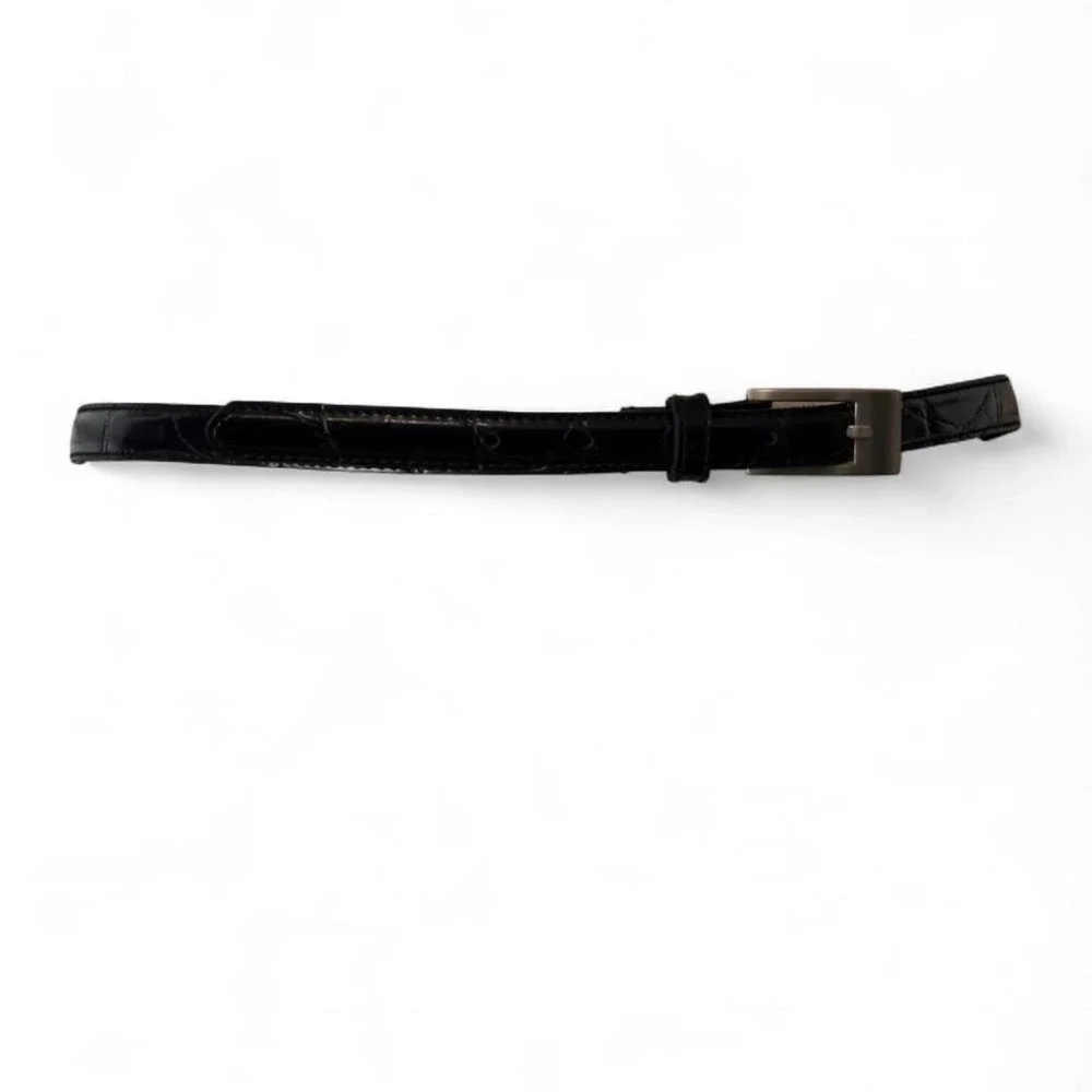 Vintage Thin Faux Leather‎ Belt