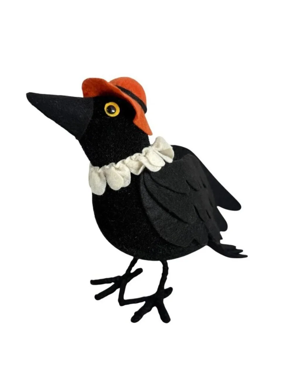 Target Featherly Friends Halloween Brisby Crow Hat Felt Bird Decoration 2018