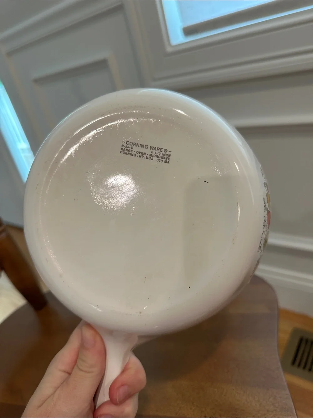 Corningware smoke free