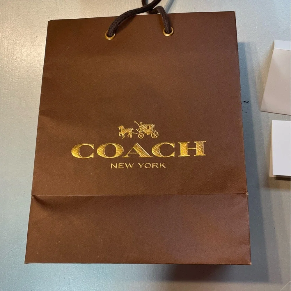 Coach shopping bag