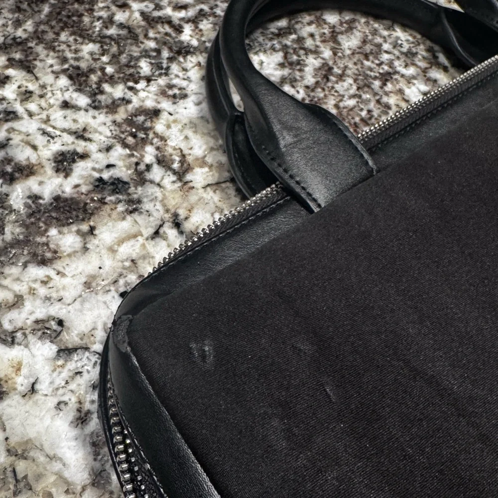 Karl Lagerfeld Logo Plaque Laptop Bag