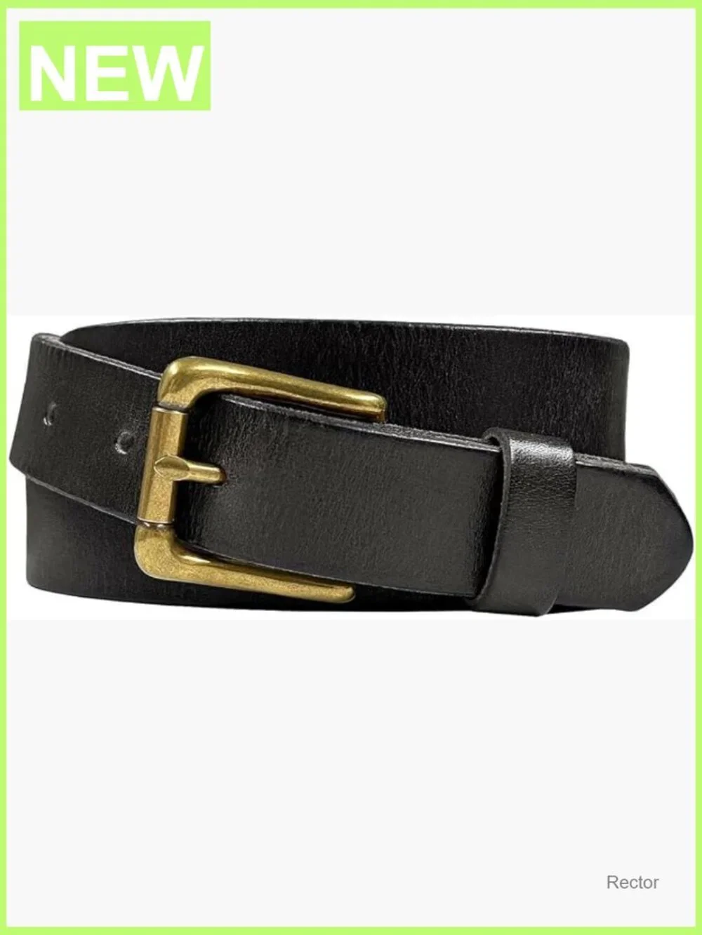 Men's Full Grain Leather Casual Dress Belt or Punk Studded 30mm