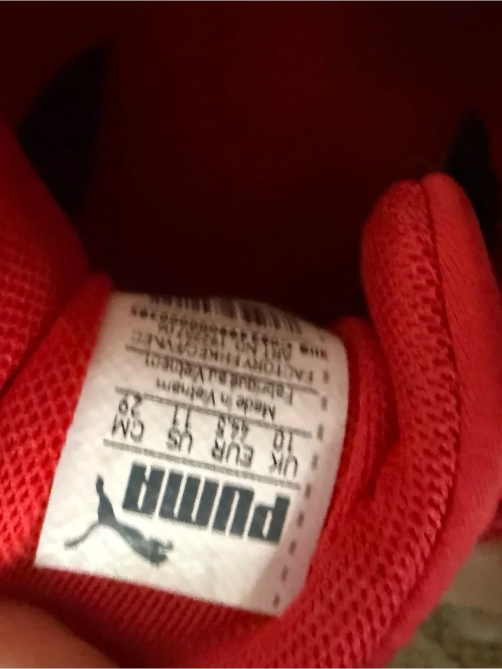 Puma wore literally