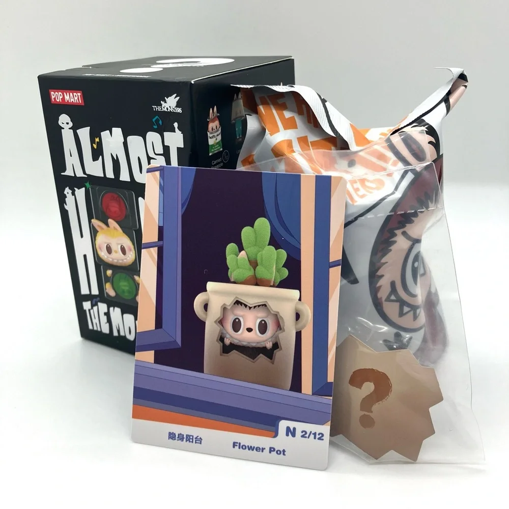 POP MART flowerpot labubu