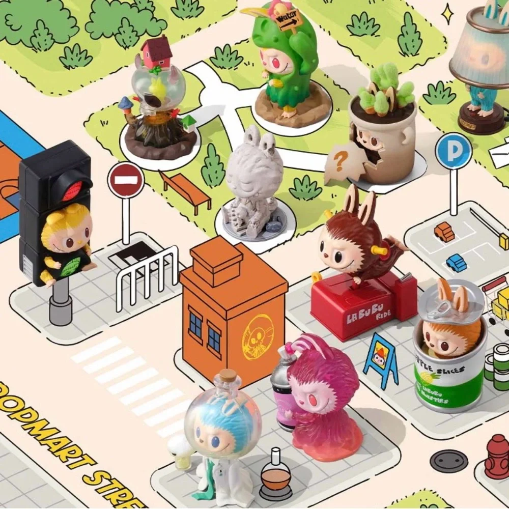 POP MART flowerpot labubu