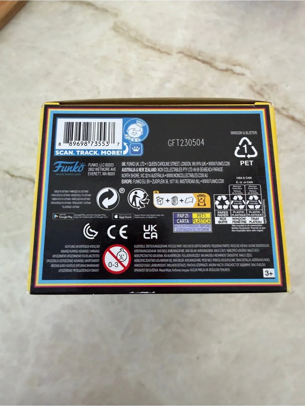New Funko Pop Ad Icons 7 Eleven Exclusive Blue Pink Cup Slurpee 193 Blacklight