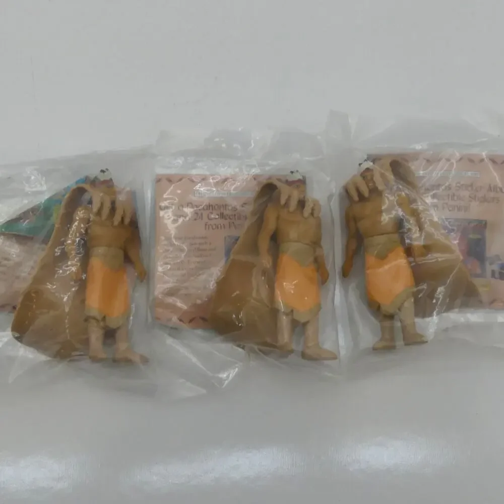Lot of 21 Vintage 1995 Burger King Disney Pocahontas Kids Meal Toy Sealed
