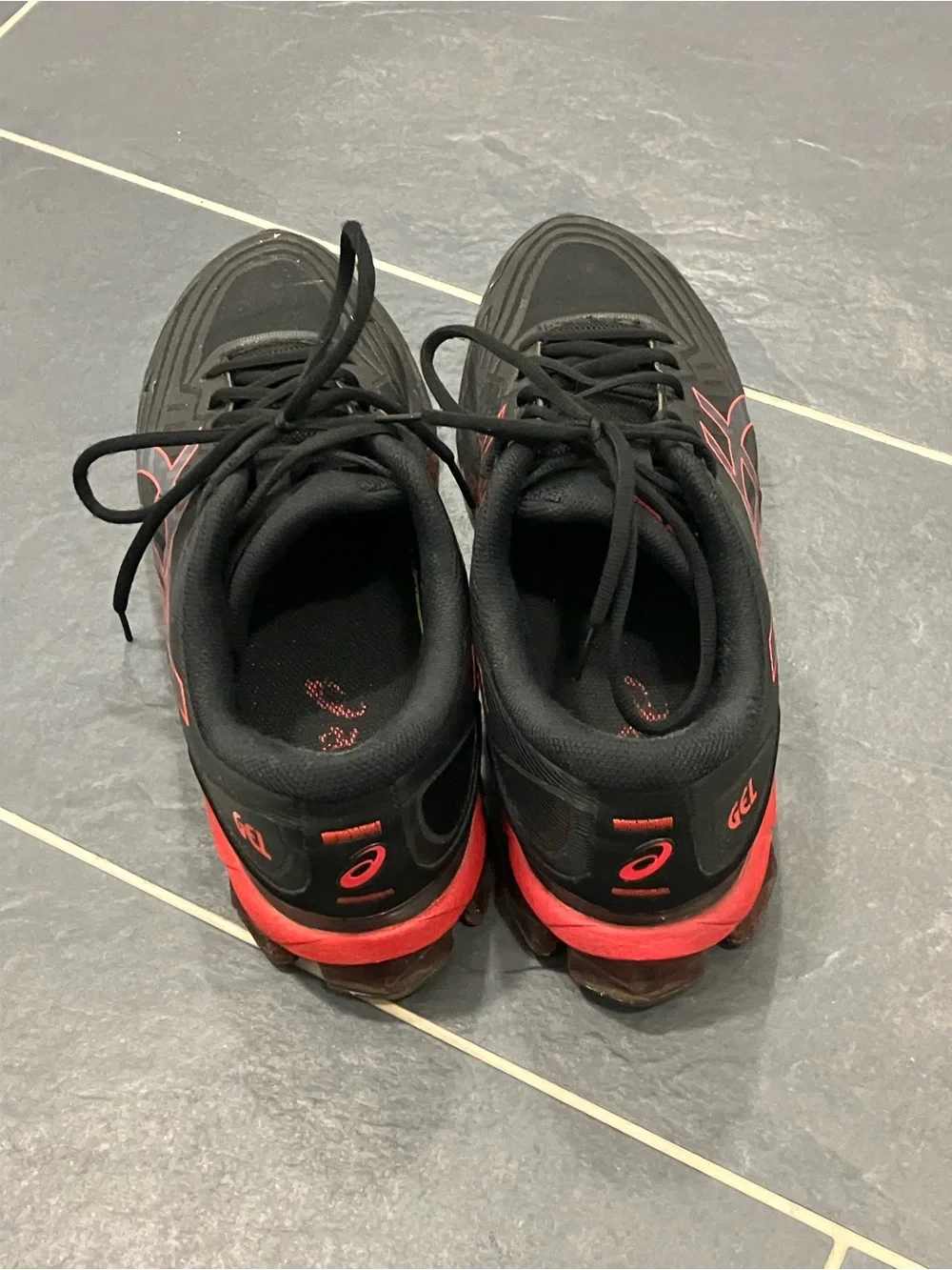 Asics Gel Quantum 360 VII Men's Black/Red Running Shoe