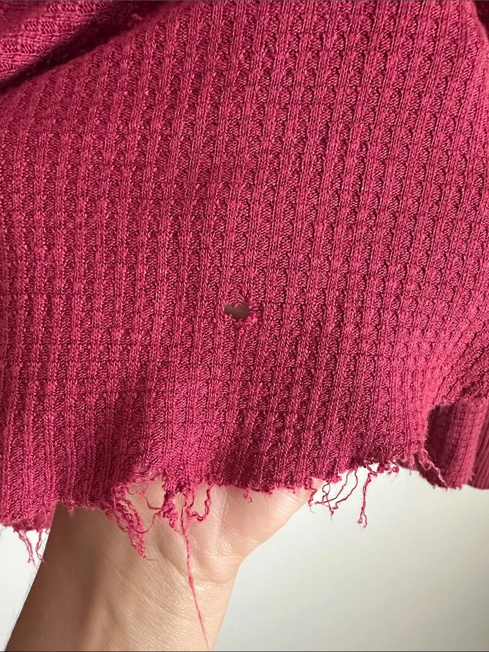 Free People soft waffle