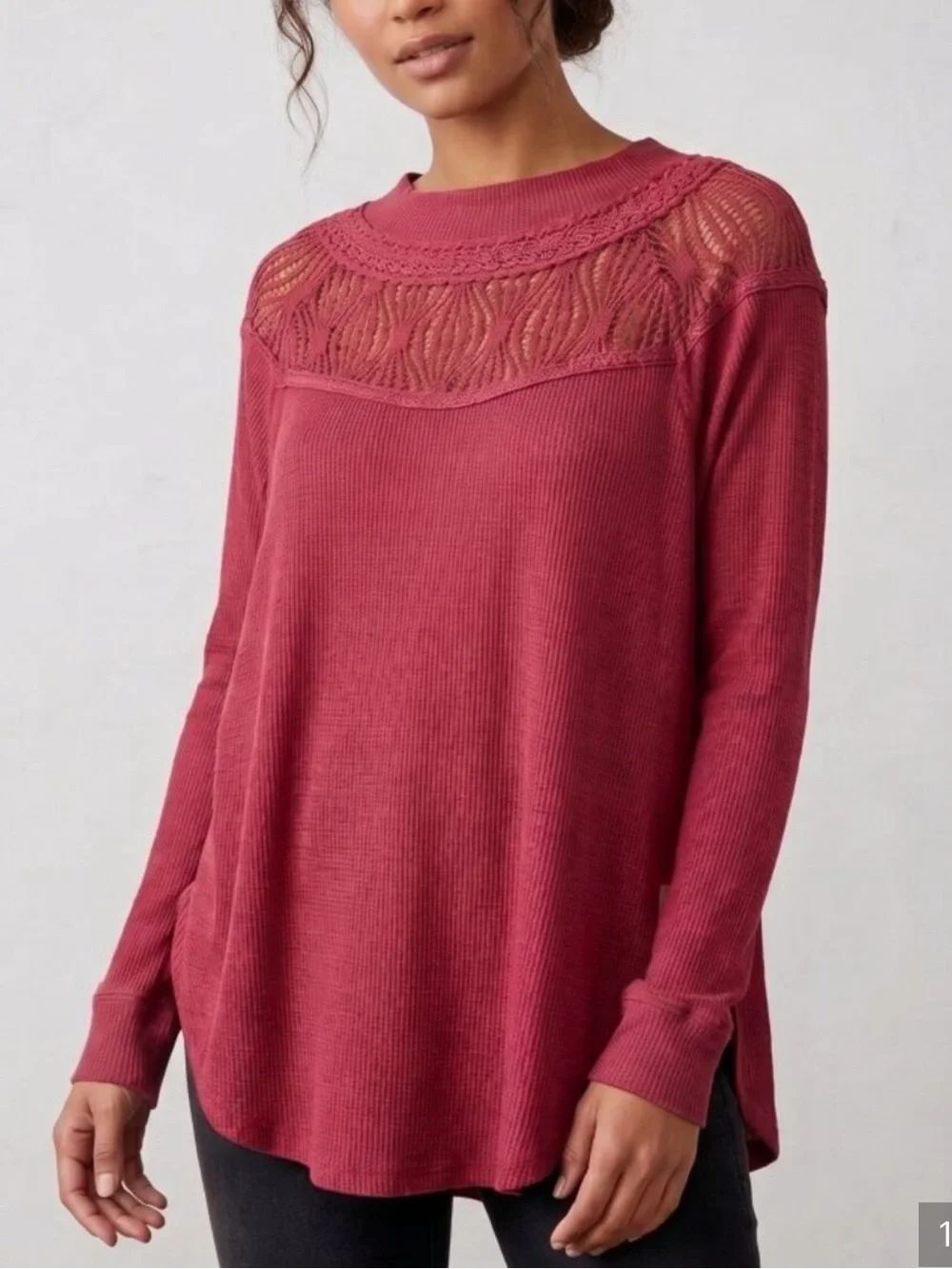 Free People soft waffle