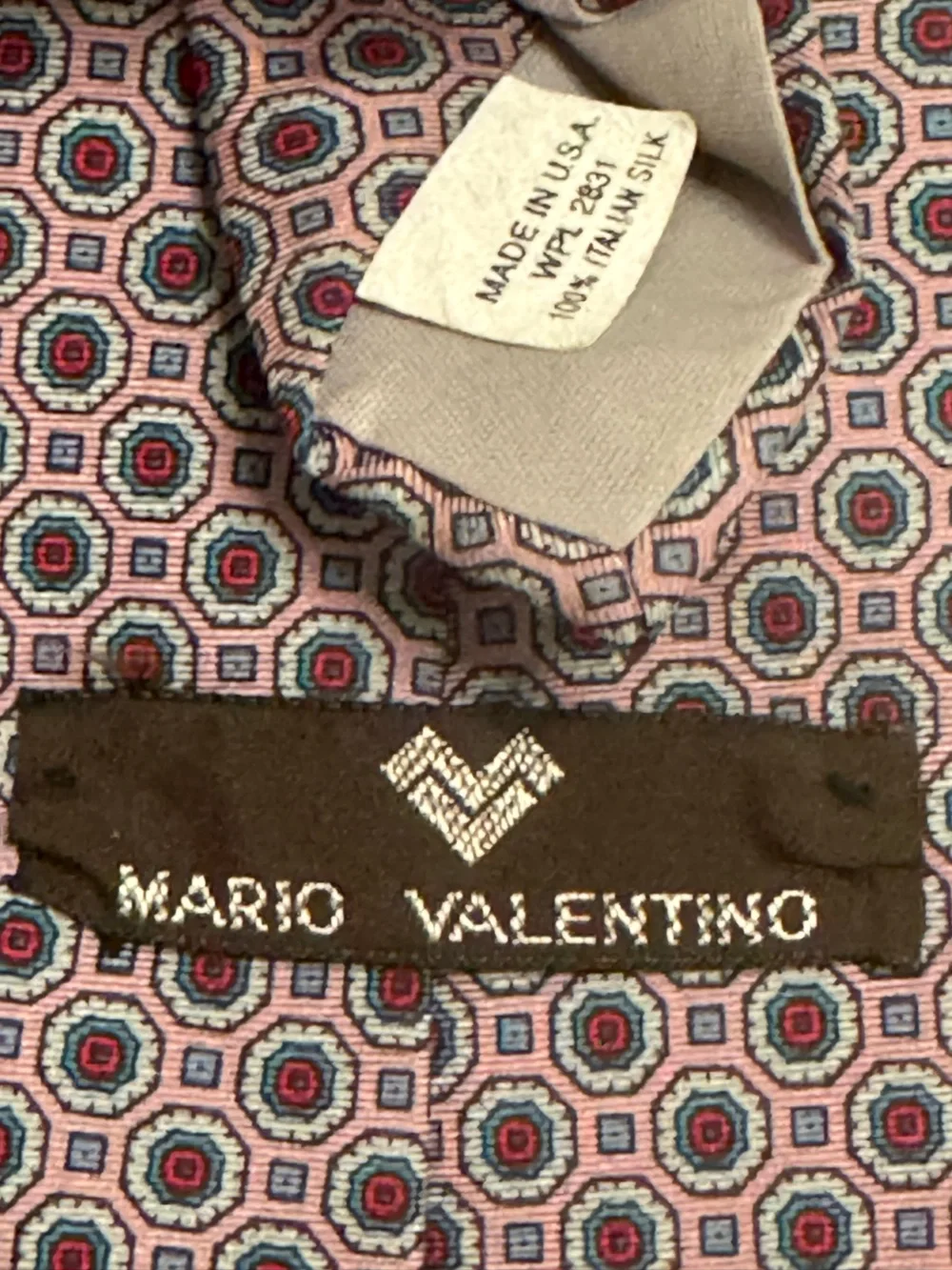 Mario Valentino sophisticated silk