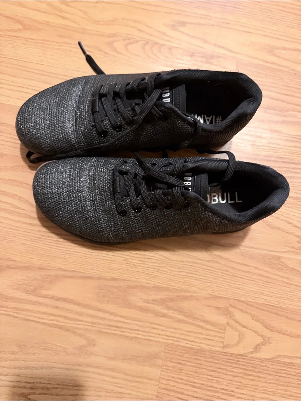 NOBULL Black Knit Athletic Shoes