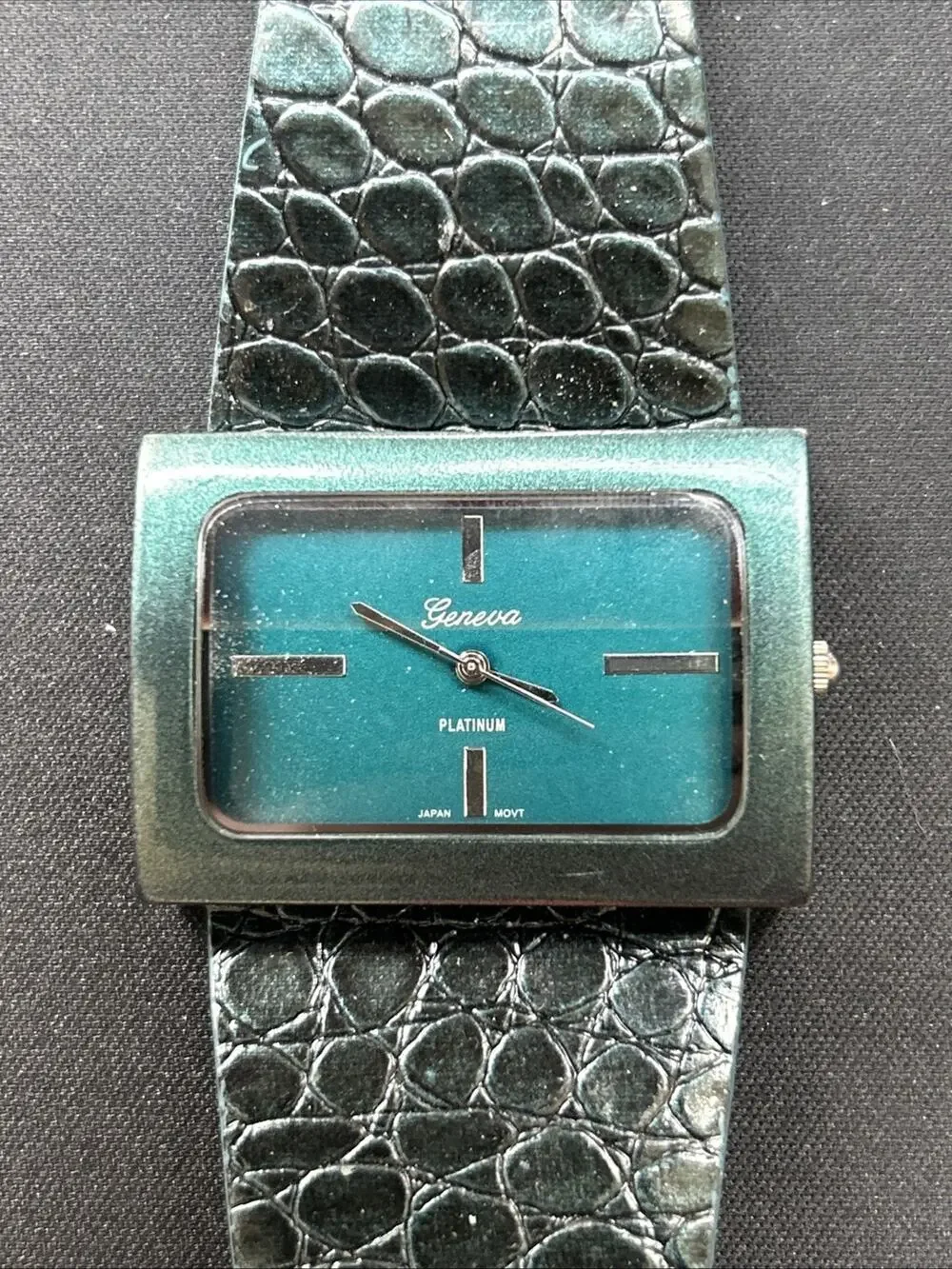 Geneva Platinum All Green Women’s Quartz Watch