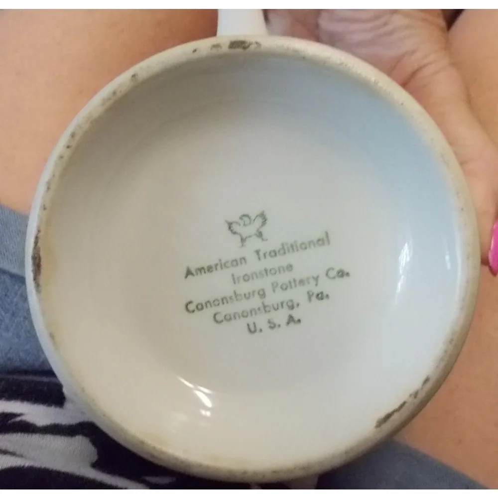 Canonsburg Pottery Co. vintage canonsburg