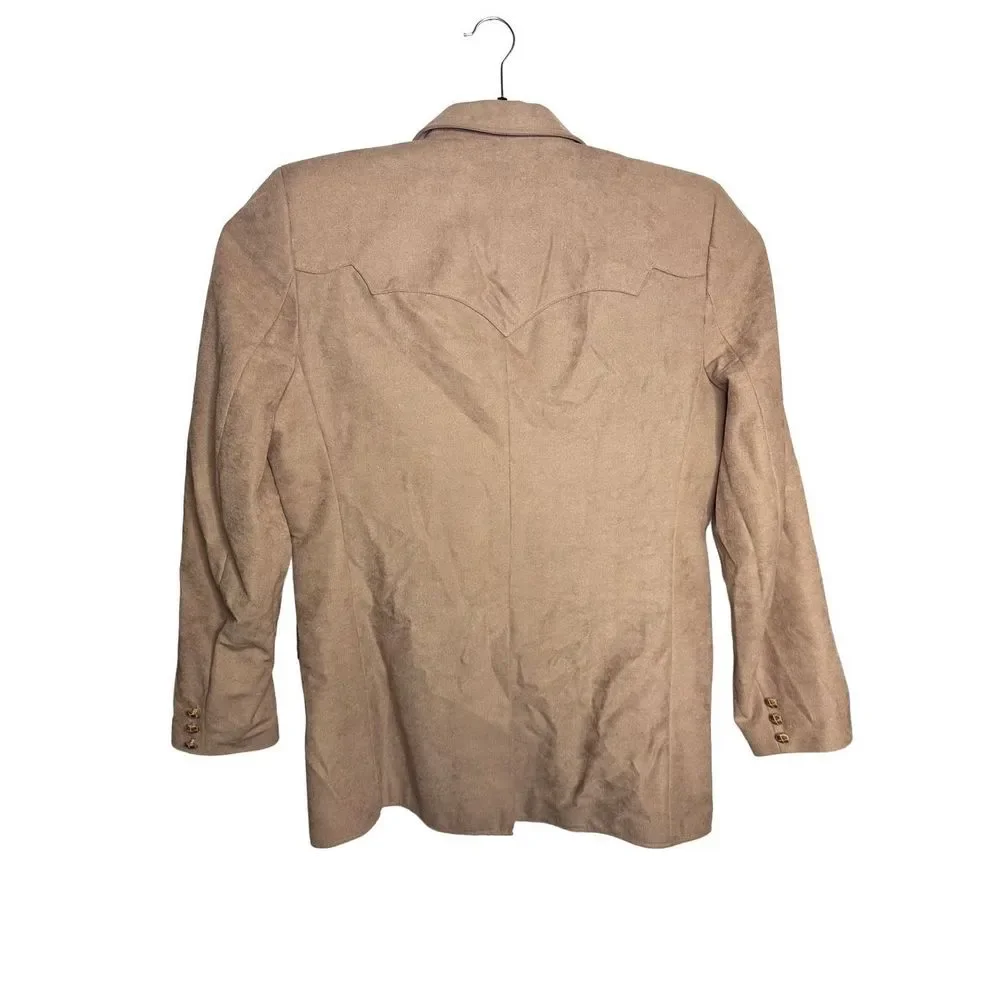 Pioneer Wear Western Rodeo Tan‎ Sport Coat Jacket Blazer 42L Jacket Men's USA