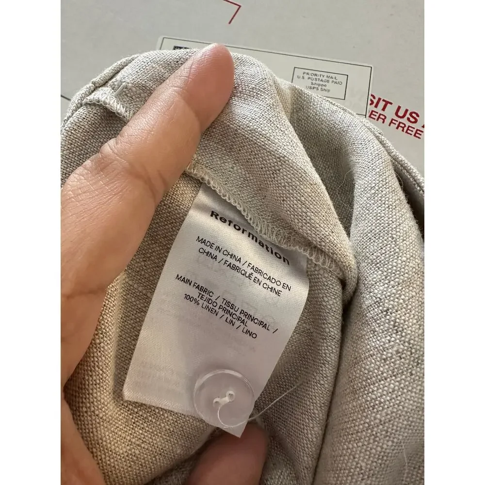 Reformation asher linen