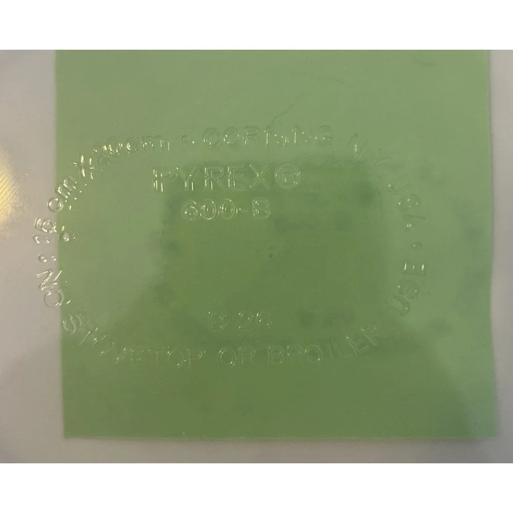 Pyrex corning clear