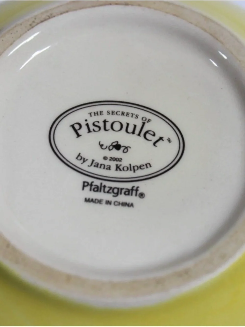 Pfaltzgraff hand painted