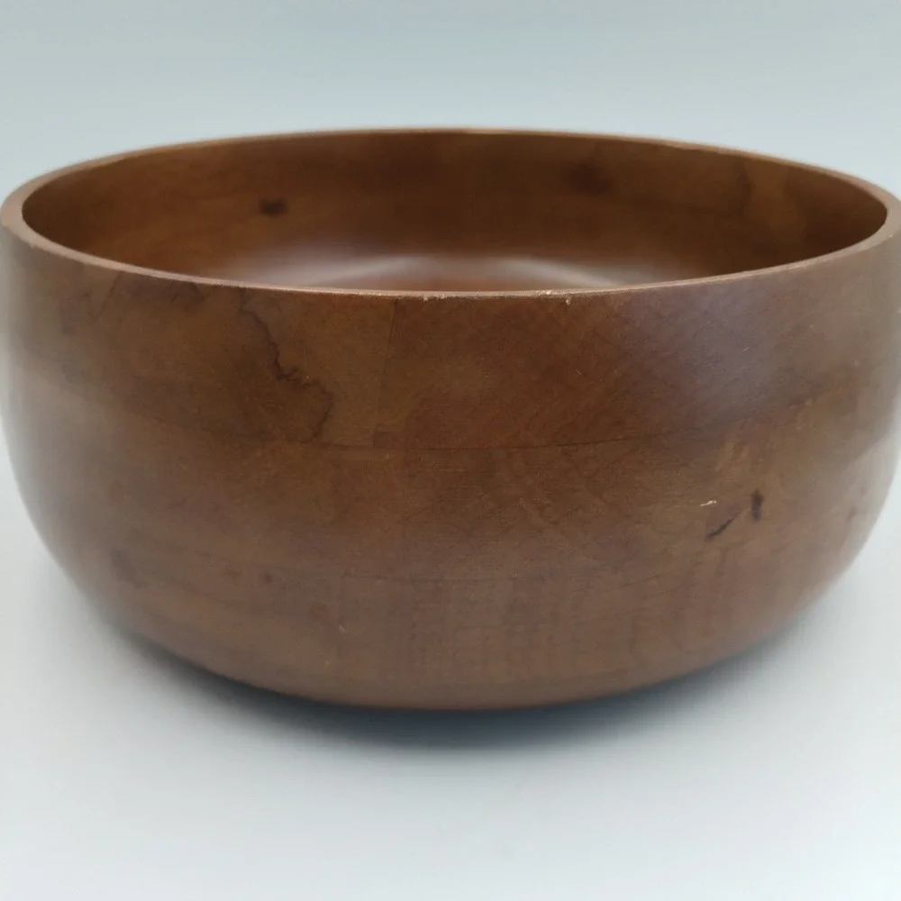 Vintage Hellerware Wooden Serving‎ Salad Bowl 9