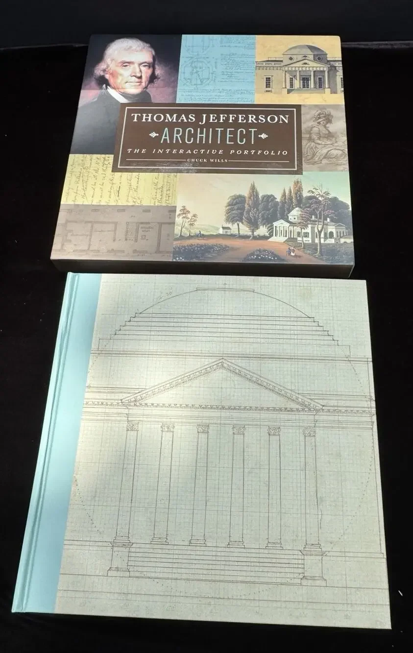 Thomas Jefferson - Architect: The Interactive Portfolio by Chuck Wills Like New!