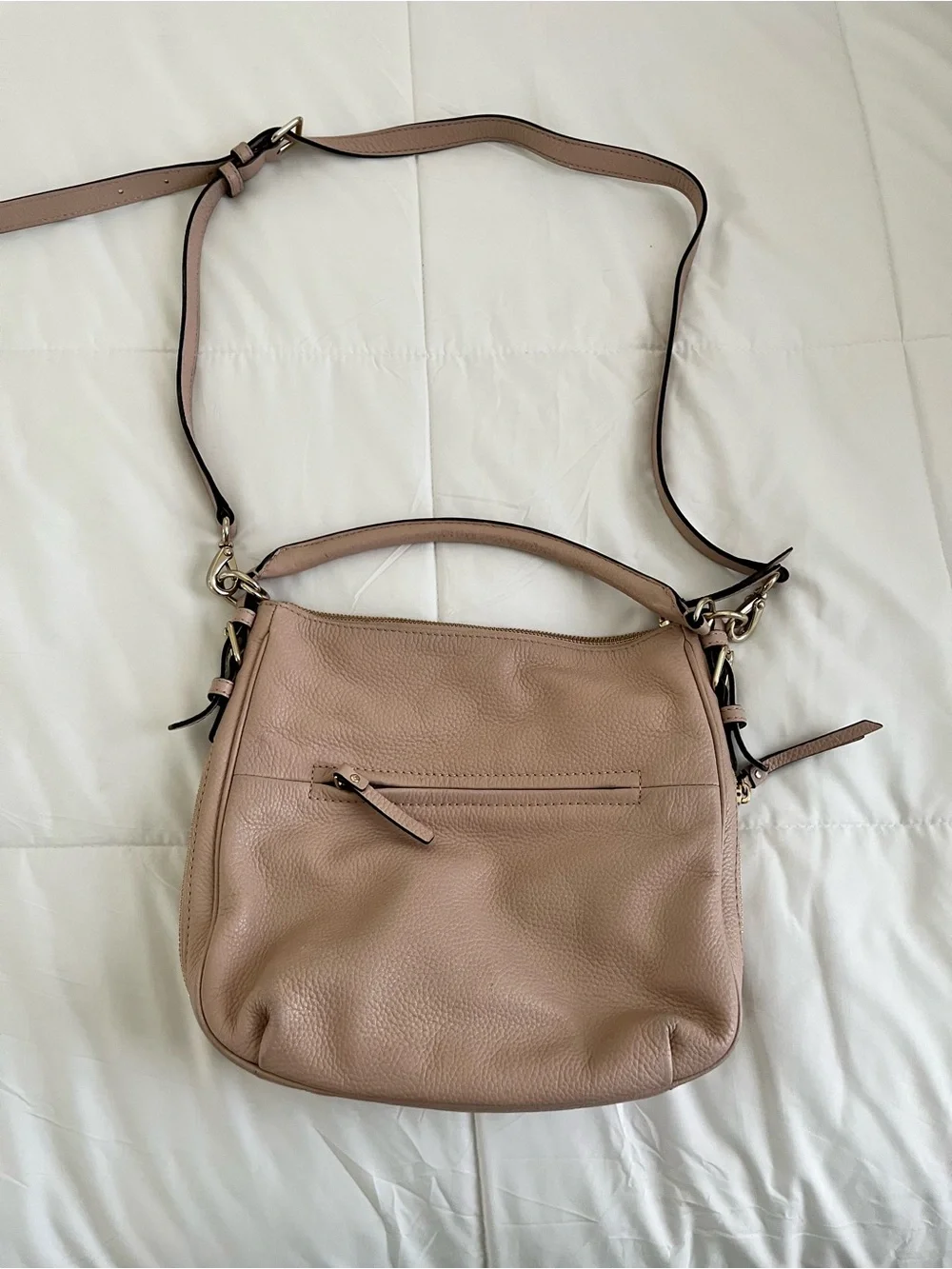 kate spade structured pebbled