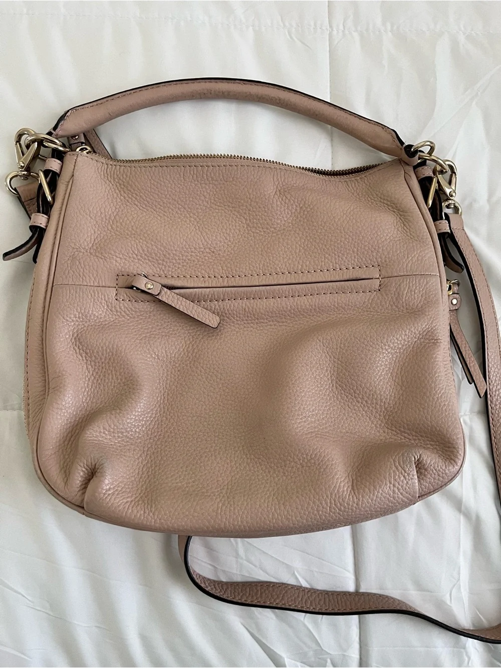 kate spade structured pebbled