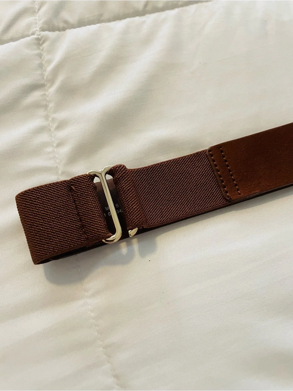 H&M Camel Stretch Belt