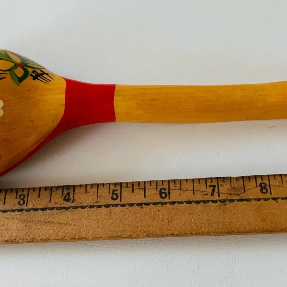 Russian handcrafted wooden spoon