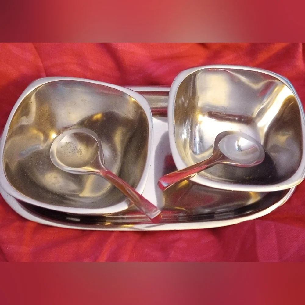 5 piece mini condiment set New