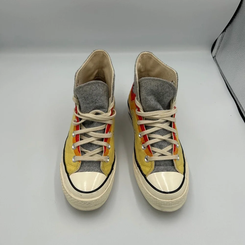 Converse Chuck 70 High Top Unisex 6.5W 4.5M Yellow Felt Canvas 169518C