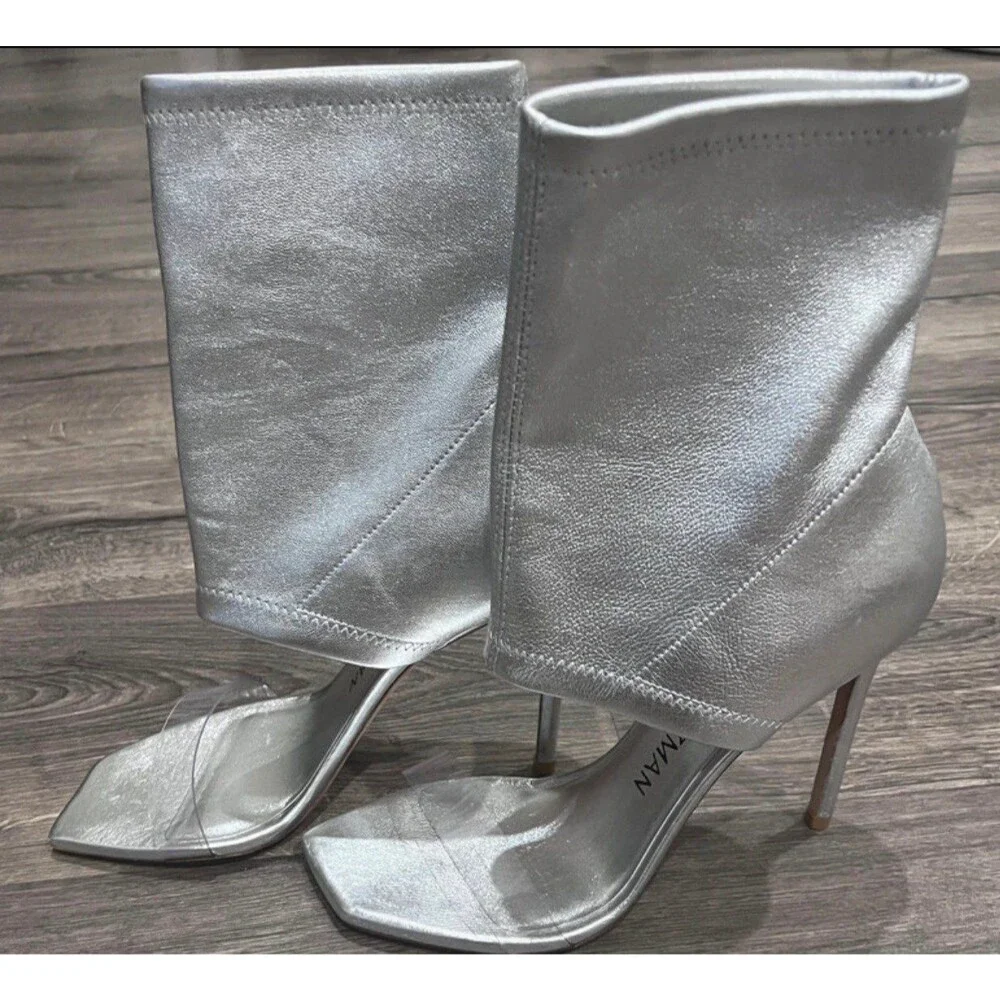 Stuart Weitzman feature pvc
