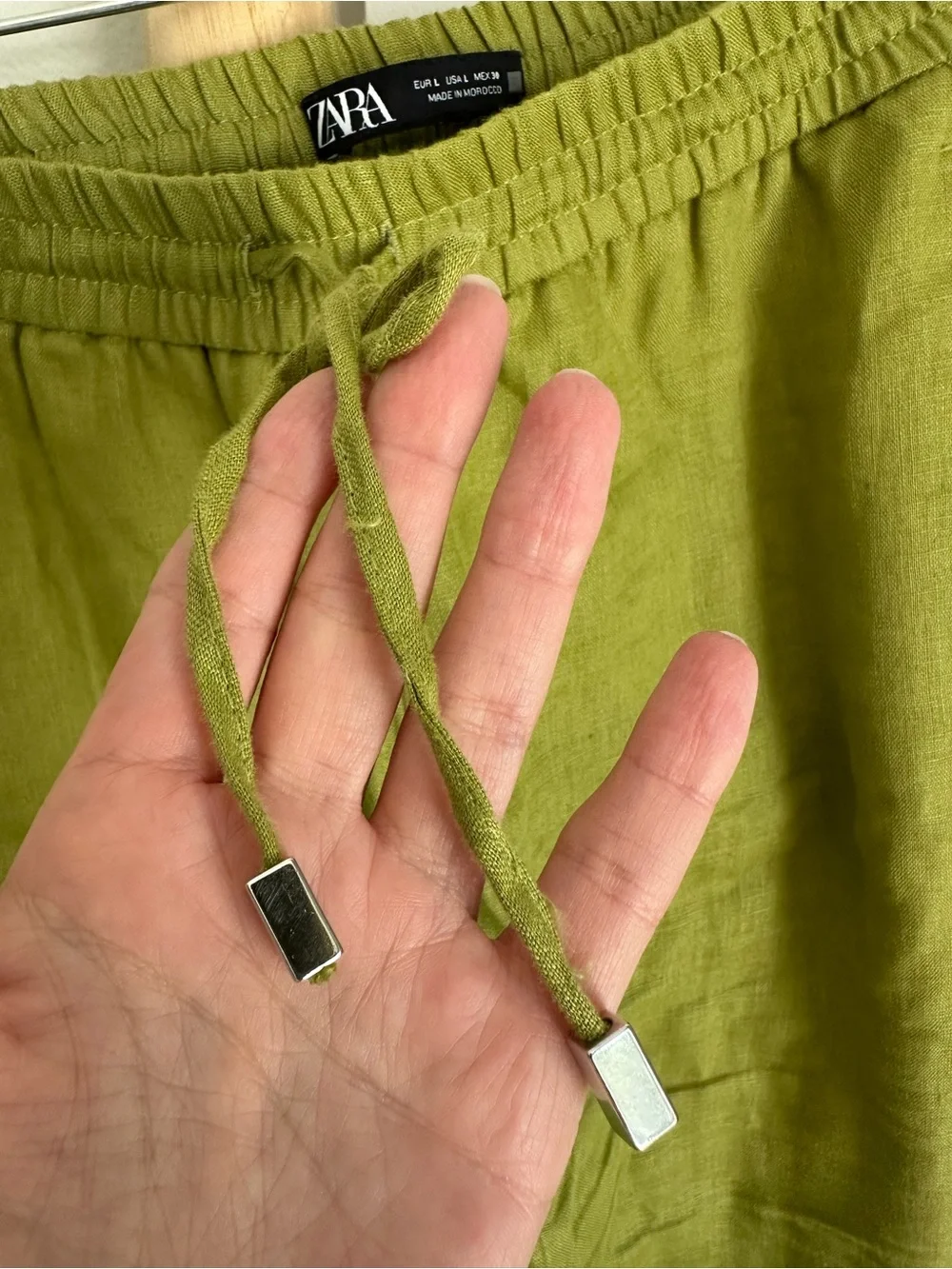 Zara tees fit linen
