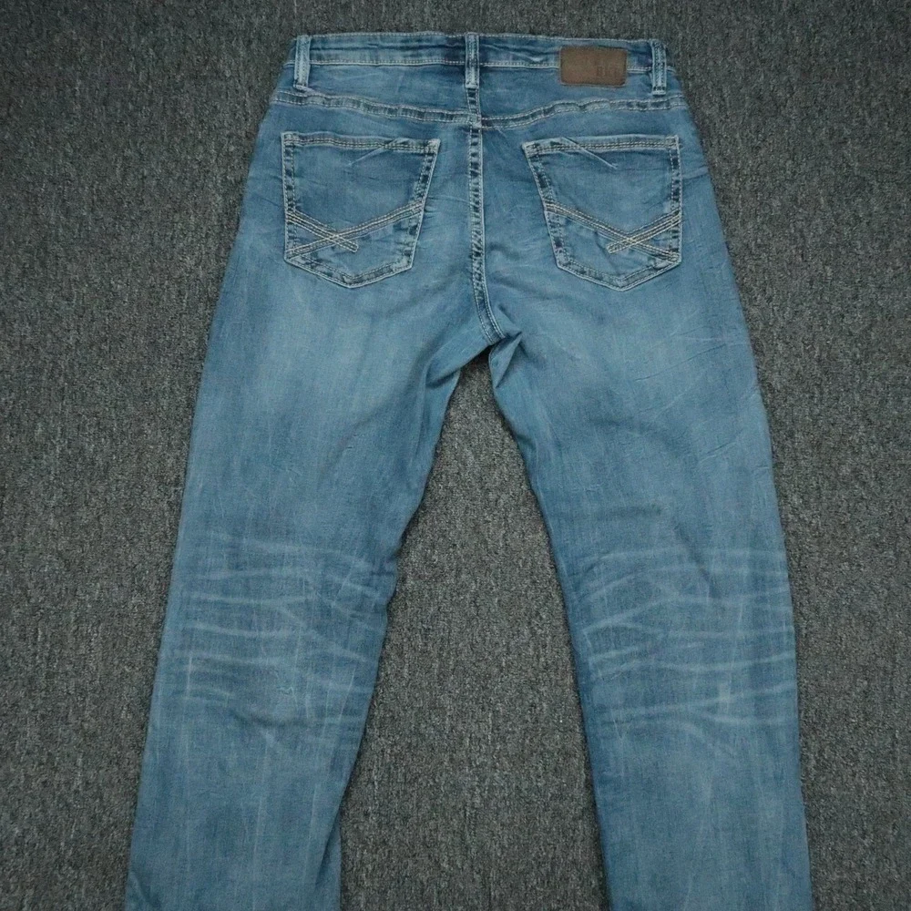 Buckle BKE Jeans Mens 34x34 Blue Tyler Straight Leg Medium Wash 5 Pocket VTG
