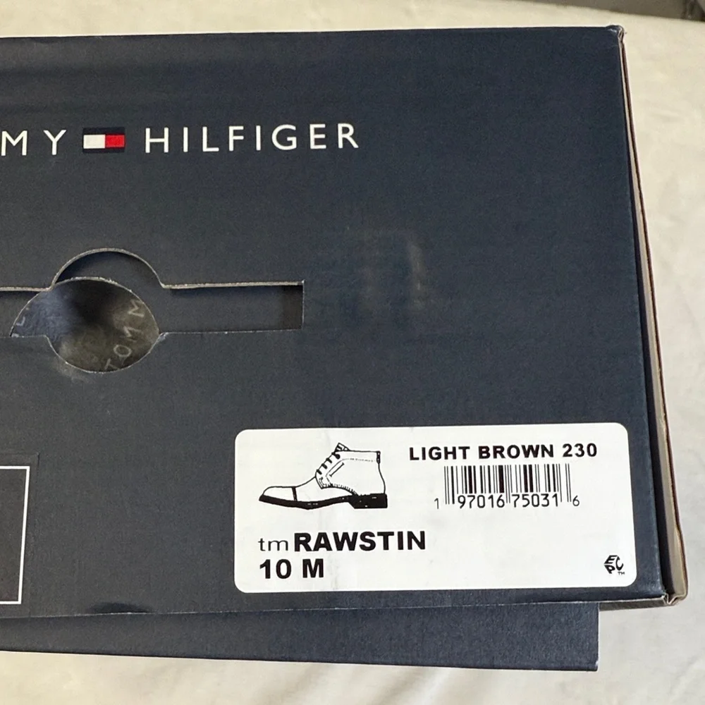 Tommy Hilfiger Men's Rawstin Cap Toe Chukka Boots - Size 10M