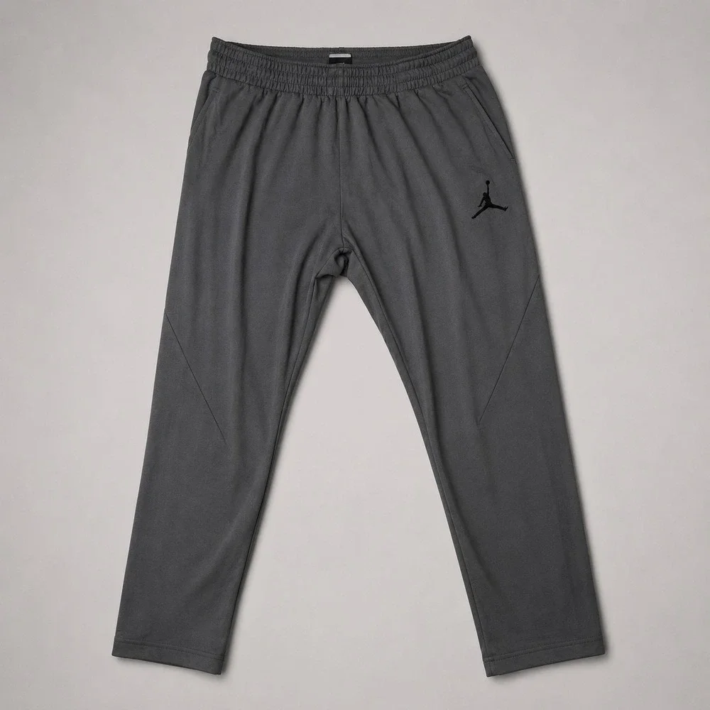 Jordan Dri-FIT Jogger Pants Mens Large Gray Athletic Training Sweatpants