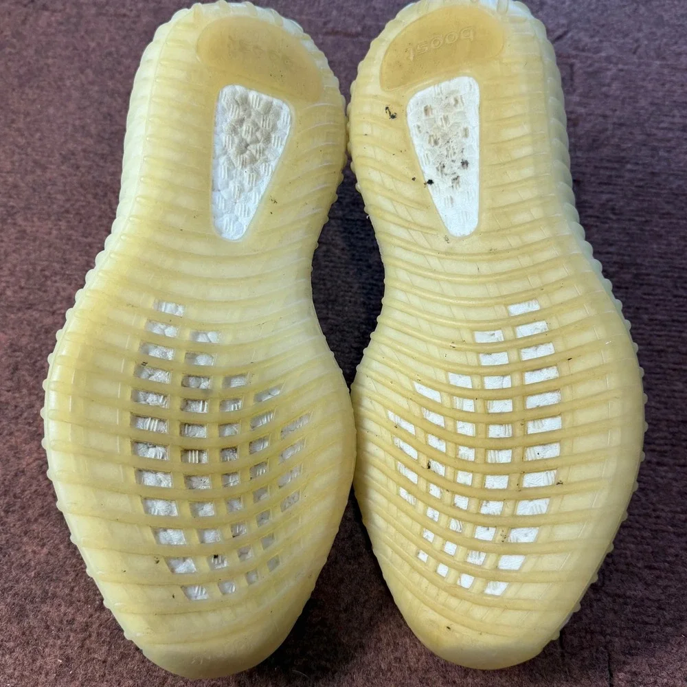 Adidas Yeezy Boost 350 V2 Cloud White Non-Reflective FW3043 Mens 9.5 Blue Grey