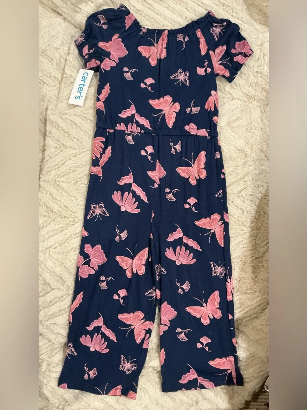 Carters navy jumpsuit