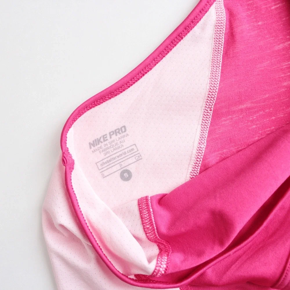 Nike Pro Pink Lightweight Workout Tank Top