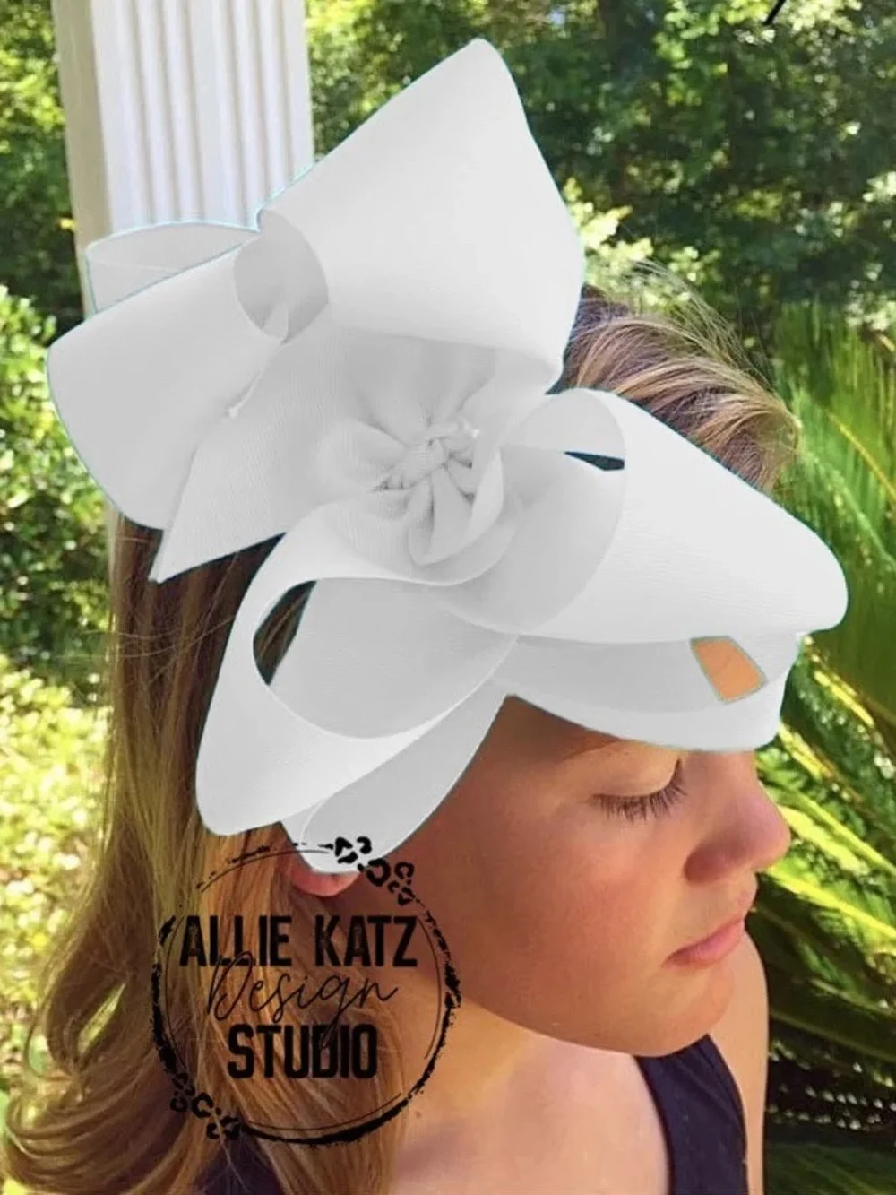White Double Stack xlarge solid boutique 8