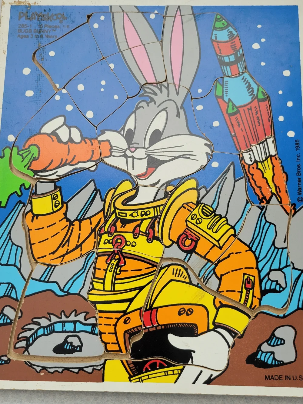 Vintage Character Puzzle Board - Kids Toys