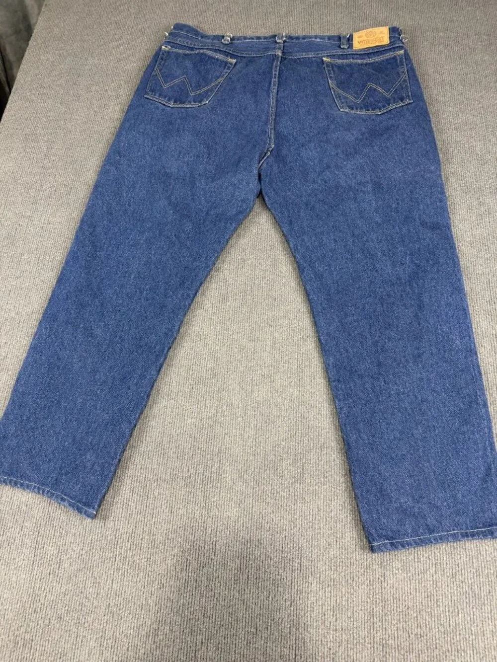 Wrangler Mens Blue Denim Relaxed Fit Jeans 99001SW Size 44x30