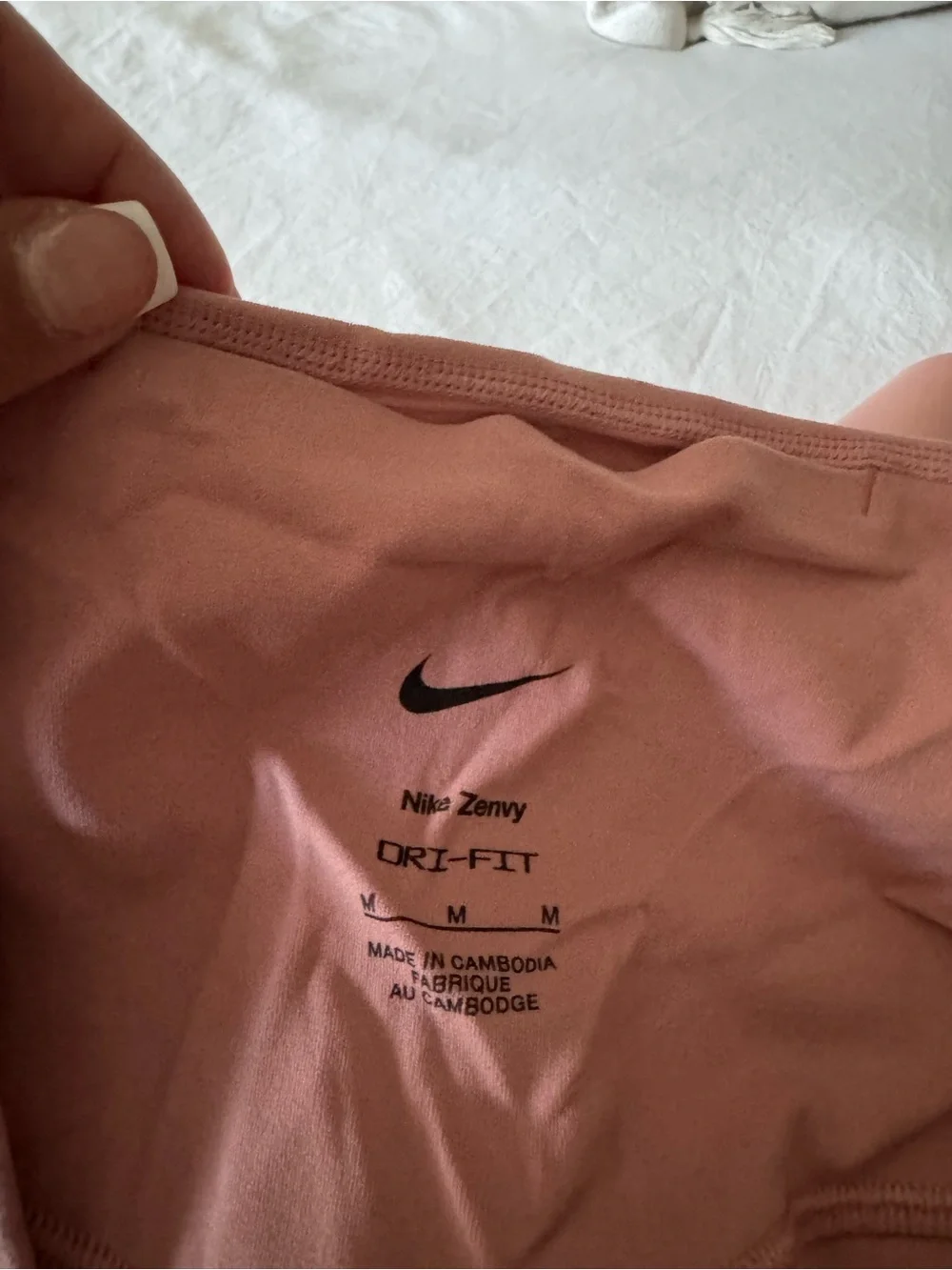 Nike Mauve/Pink High-Waist Leggings