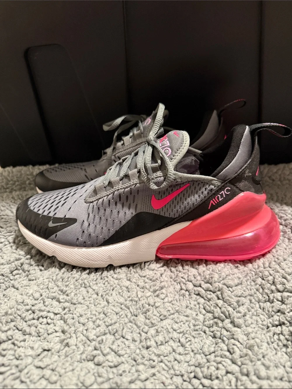 Nike gray unit mesh