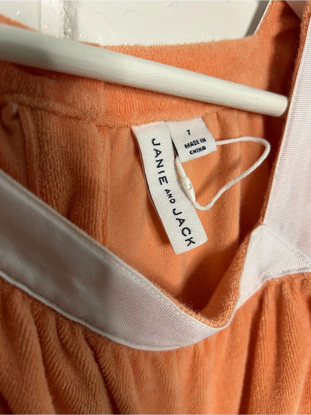 Janie and Jack soft orange