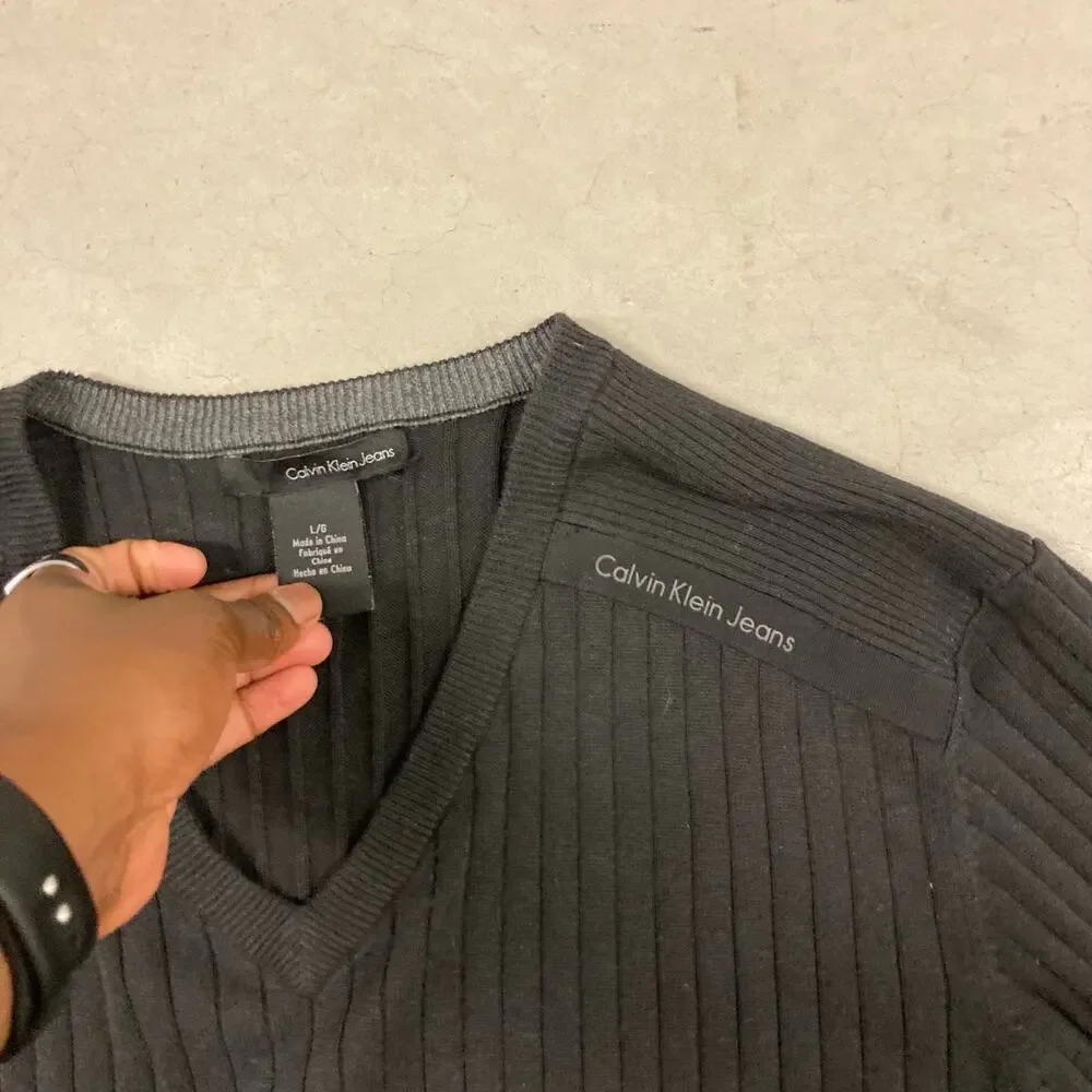 Calvin Klein y2k ribbed