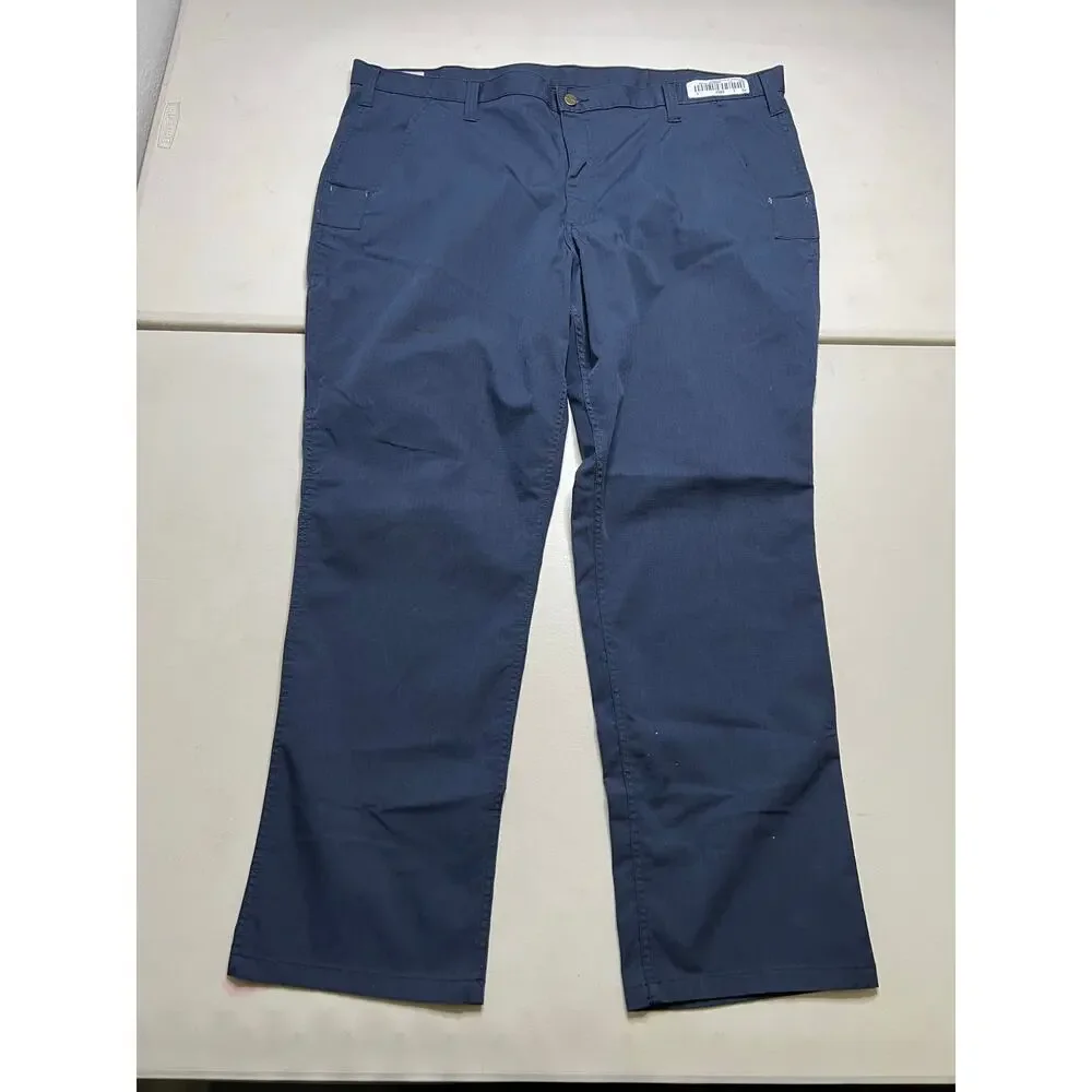 Carhartt Relaxed Fit  Cargo Blue Men 44x32 Work Pants Y2K‎ utility Retro