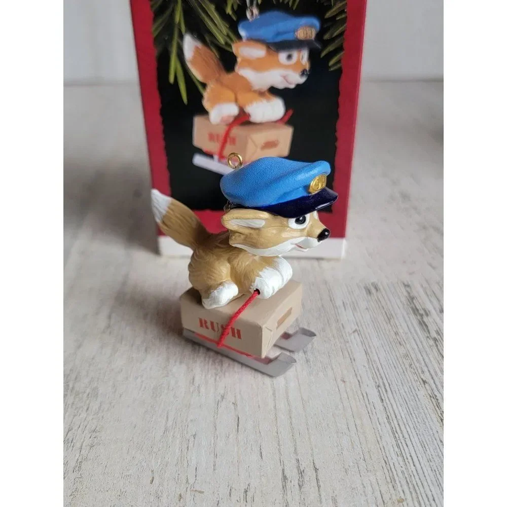 Hallmark quick as‎ a fox 1993 ornament Xmas