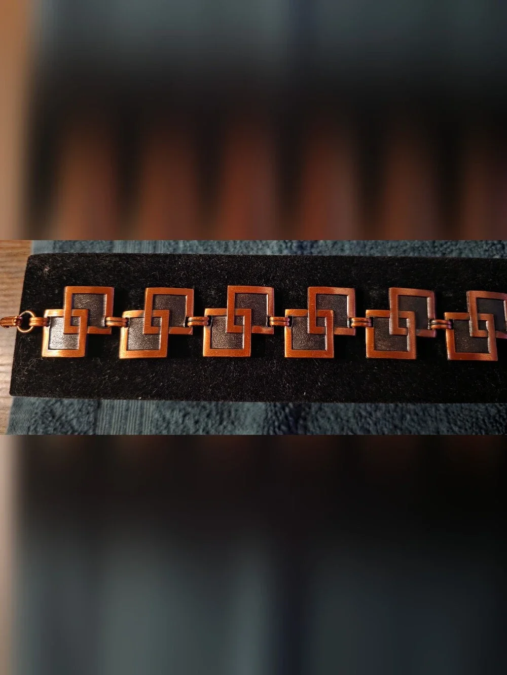 COPPER MODERNIST BRACELET